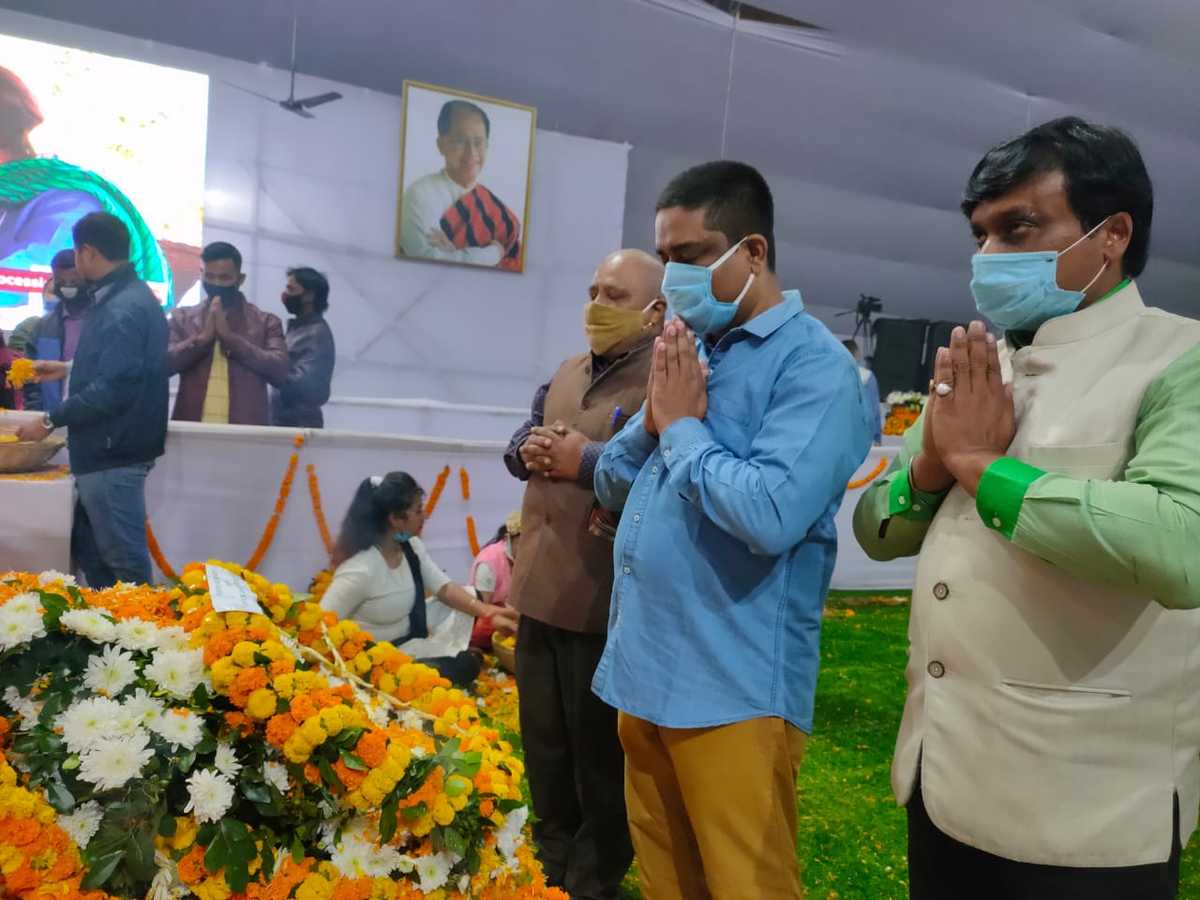 Assam Association Delhi ,  Tarun Gogoi , Condolence 