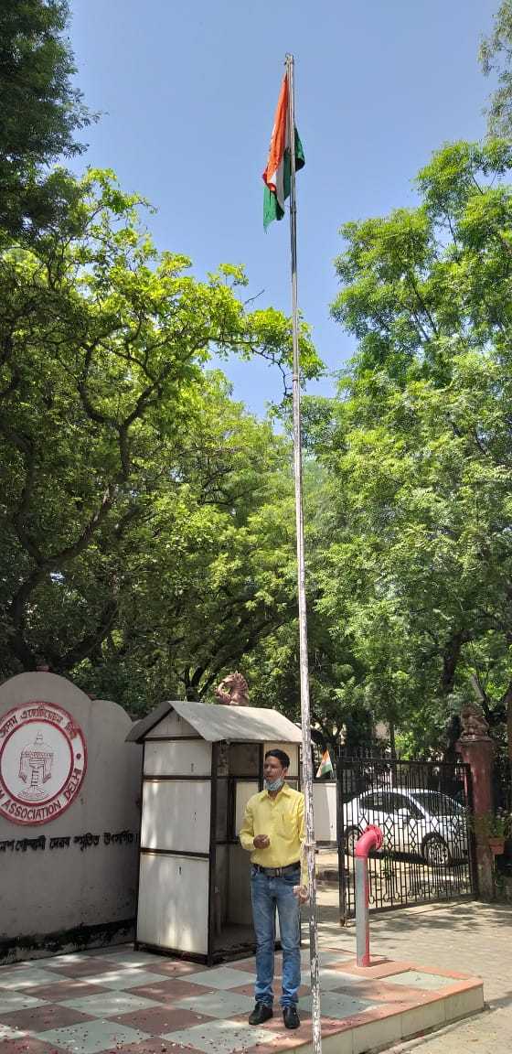Dr Banajit Mazumdar at Srimanta Sankaradeva Bhawan , Delhi 