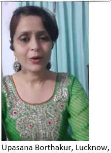 Upasana Borthakur, Lucknow, UP,   song 