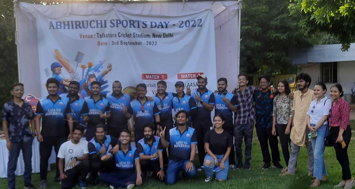 Abhiruchi Sports Day celebrated  at Talkatora  Cricket Ground,  New Delhi