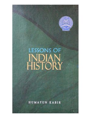 Lessons of Indian History